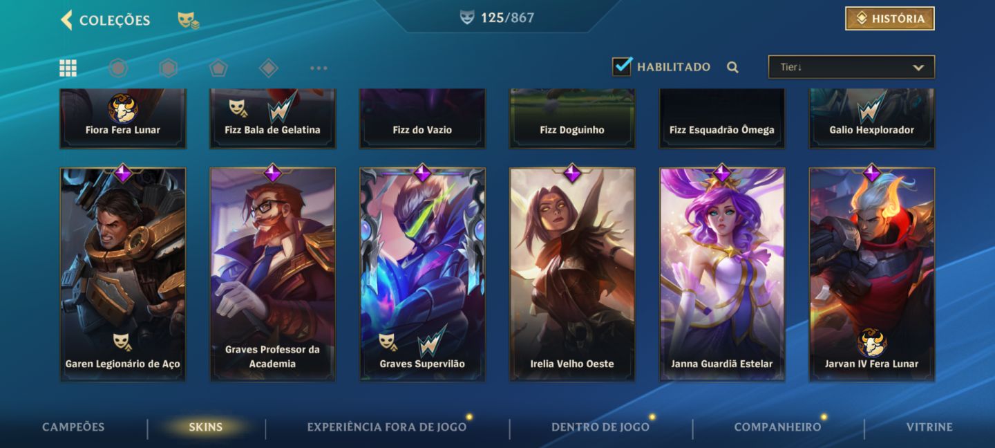 Conta Wild Rift Nivel 172 Todos os dados completos