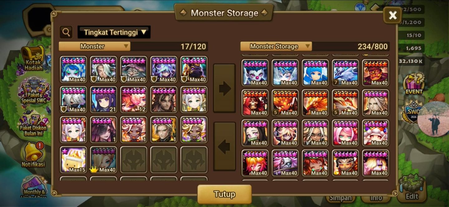 Conta Ásia endgame 7lds vip