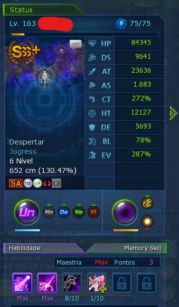 LADMO - CONTA DIGIMON MASTER - SERVIDOR OMEGAMON