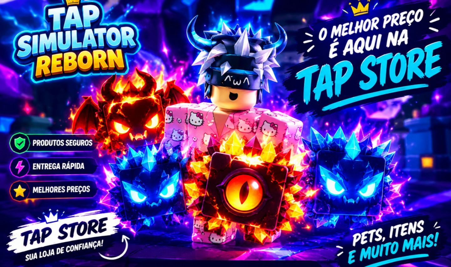 Simulador de Clique Renascido/Tap Simulator Reborn O MELHOR PREÇO É AQUI !!!