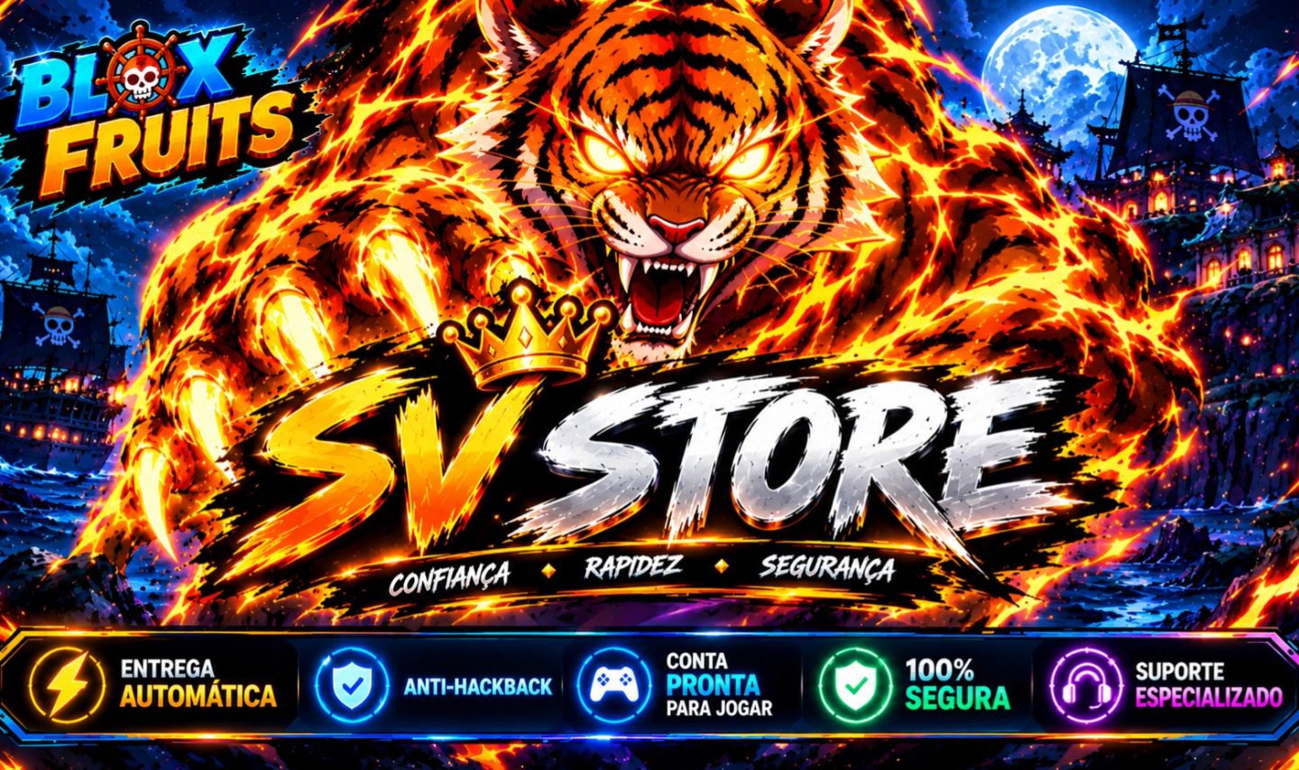 Blox Fruits Roblox | Contas Tiger, Magnética e Míticas| SVSTORE