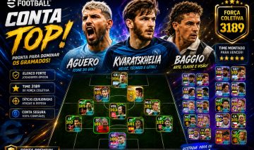 EFOOTBALL MOBILE | 3189 | AGÜERO + KVARATSKHELIA + BAGGIO