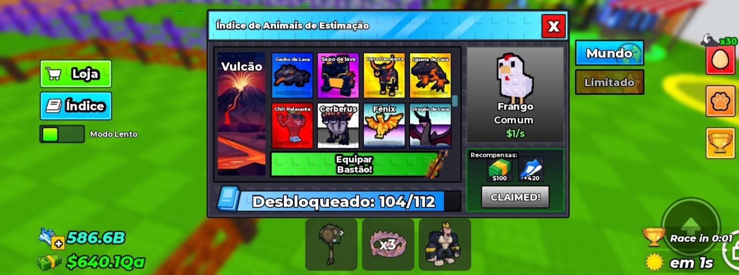 CONTA OP DE STEAL A EGG | 586B DE SPEED | 640.4Qa money | PETS CAROS | PROMOÇÃO!