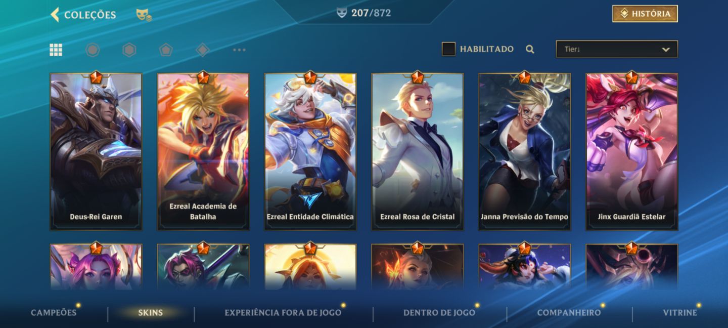 Conta lol (wild Rift) Full Challenger
