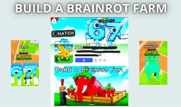 Build a Brainrot Farm - ROBLOX - MELHORES BRAINROTS RAROS E BARATOS - [PROMOÇÃO]