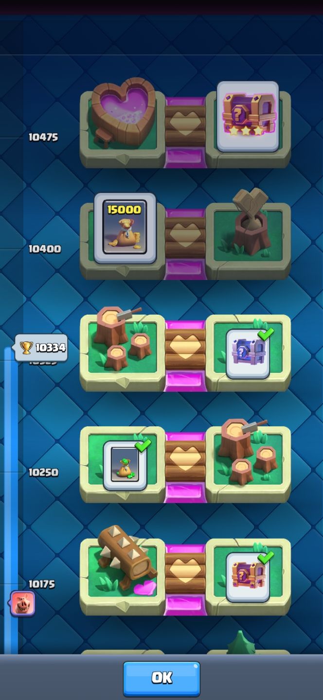CONTA CLASH ROYALE DE 9 ANOS HIGH LEVEL +10.300 TROFÉUS