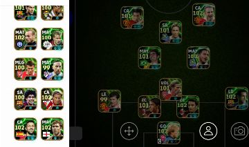 Conta efootball varios lendarios zico ,maradona ,forlan , fernando torres etc..