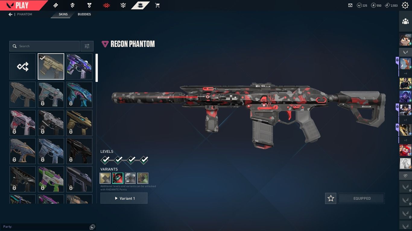 CONTA DE VALORANT ASCENDENTE 1 + SKINS