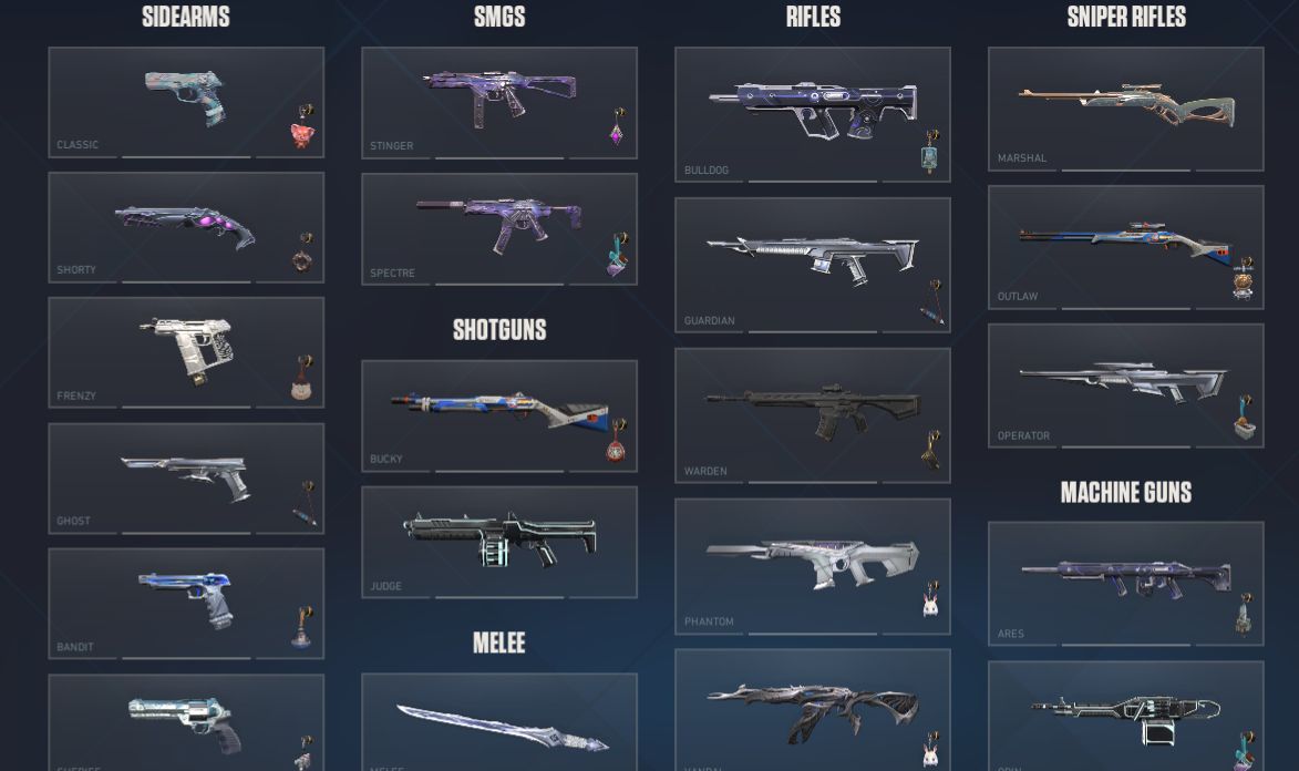 CONTA VALORANT | PACOTE KURONAMI 2.0 COMPLETO + OUTRAS SKINS