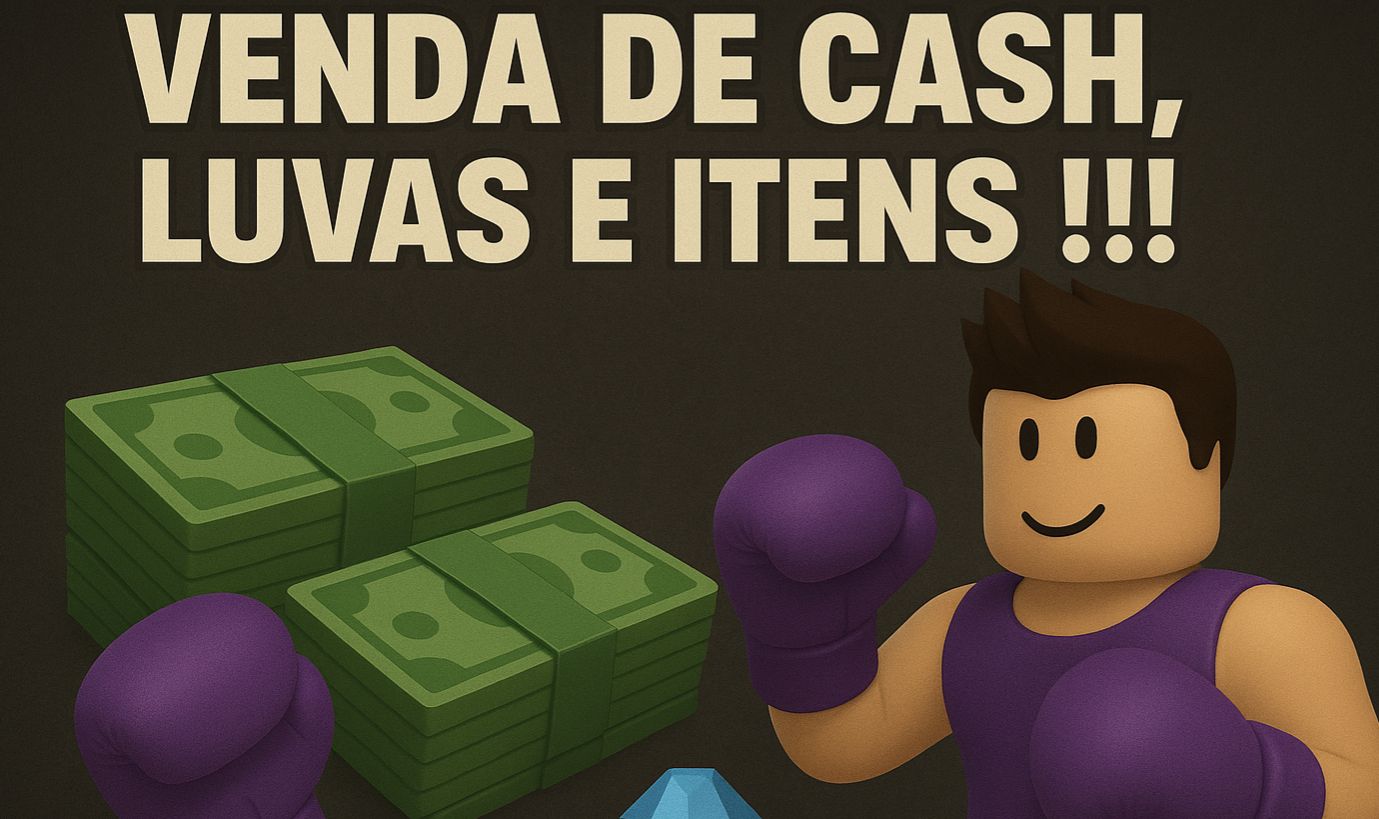 Jogo de boxe sem titulo no roblox !! Venda de cash e itens !!