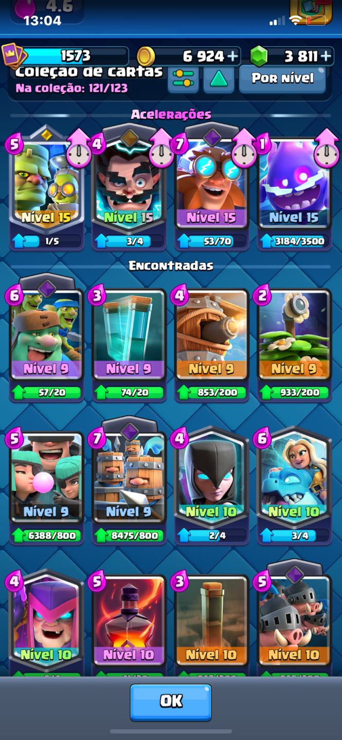 Conta clash Royale