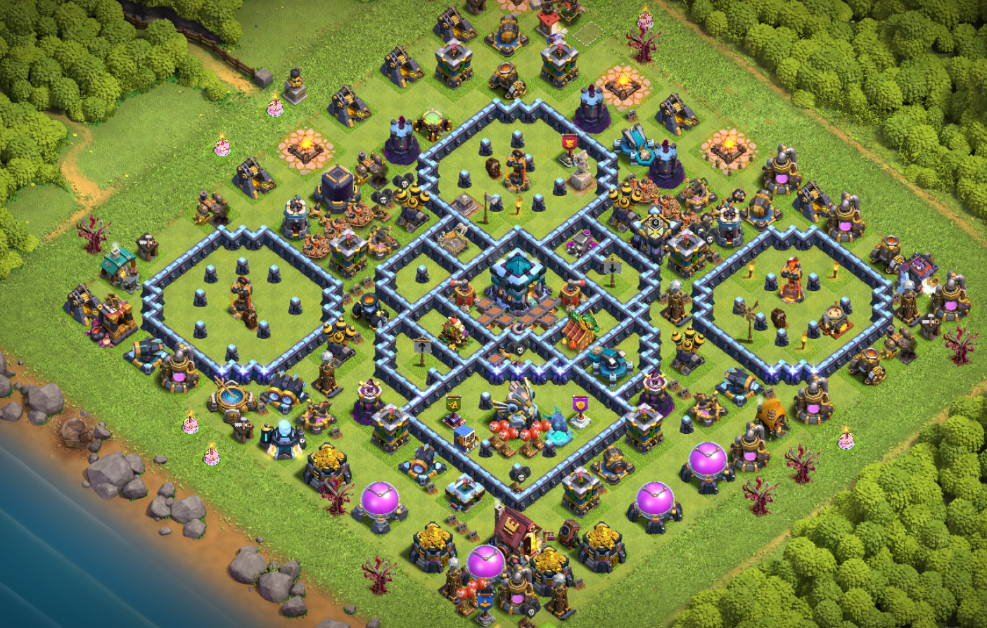Clash of Clans - Upgrade de muros - HAMMER JAM DE NOVEMBRO PROMOÇÂO!!!