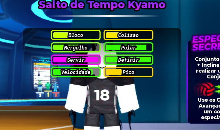 Conta haikyuu legends com vários estilos secretos