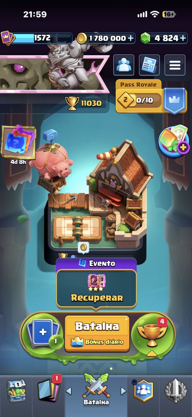 CONTA CLASH ROYALE | 11.030 TROFÉUS MÁX | 7 ANOS DE JOGO