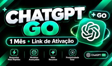 ChatGPT Go Link de Ativação 1 Mês | Na Sua Conta