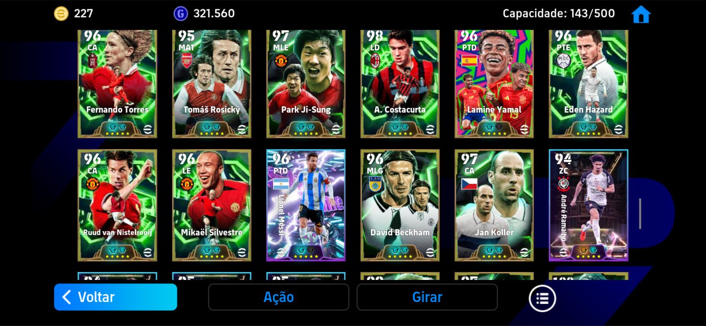 [Promoção] Conta Efootball HAALAND BIGTIME, MESSI + ( Conta de Pro Player )