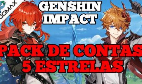 Pack de contas Genshin impact