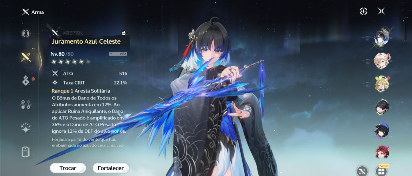Conta Wuthering Waves Xuanling RC5+Bis