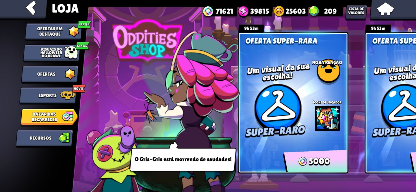 Conta de brawl stars rara