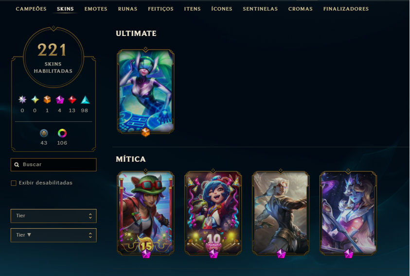 CONTA LOL DIAMANTE-Ex mestre mt seasson / CONTA VALORANT DIAMANTE V26