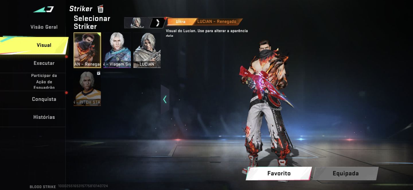 CONTA DE blood strike completinha pronta pra jogar