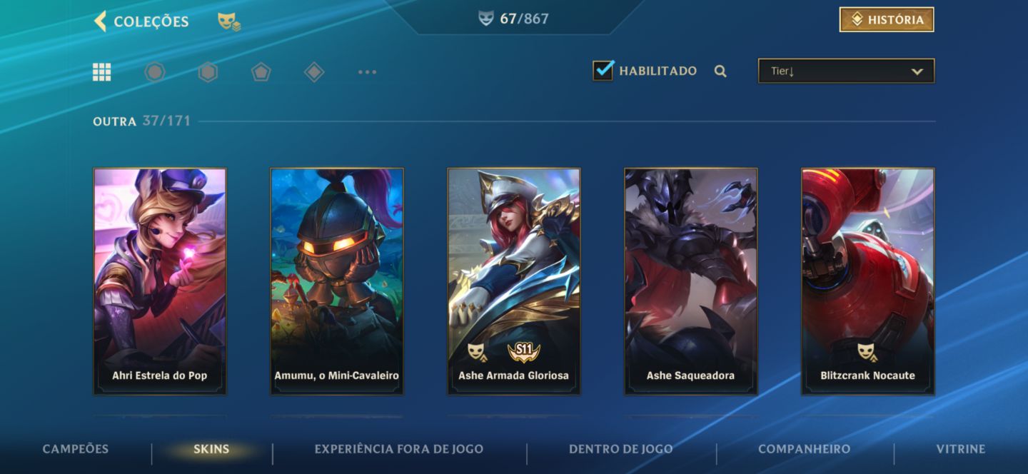 Conta Wild Rift Completa!! Muitas Skins