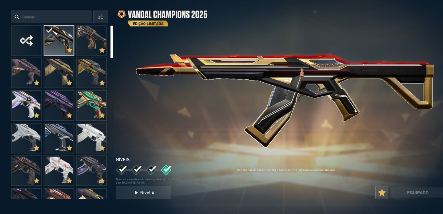 Conta Valorant Mais de 8K em Skins
