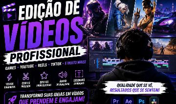 Editor de Vídeo| Games, Reels, Shorts e Muito Mais
