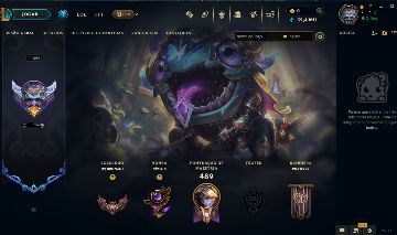 CONTA LOL LV 229 - 81 SKINS - 205 ICONES - 52K EA [FULL ACESSO]