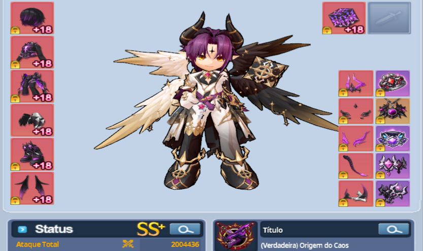 CONTA GRAND CHASE VEIGAS 2KK - ZERO 1KK700 - EREB 1KK300 - DIO 1KK - LUPUS 1KK..