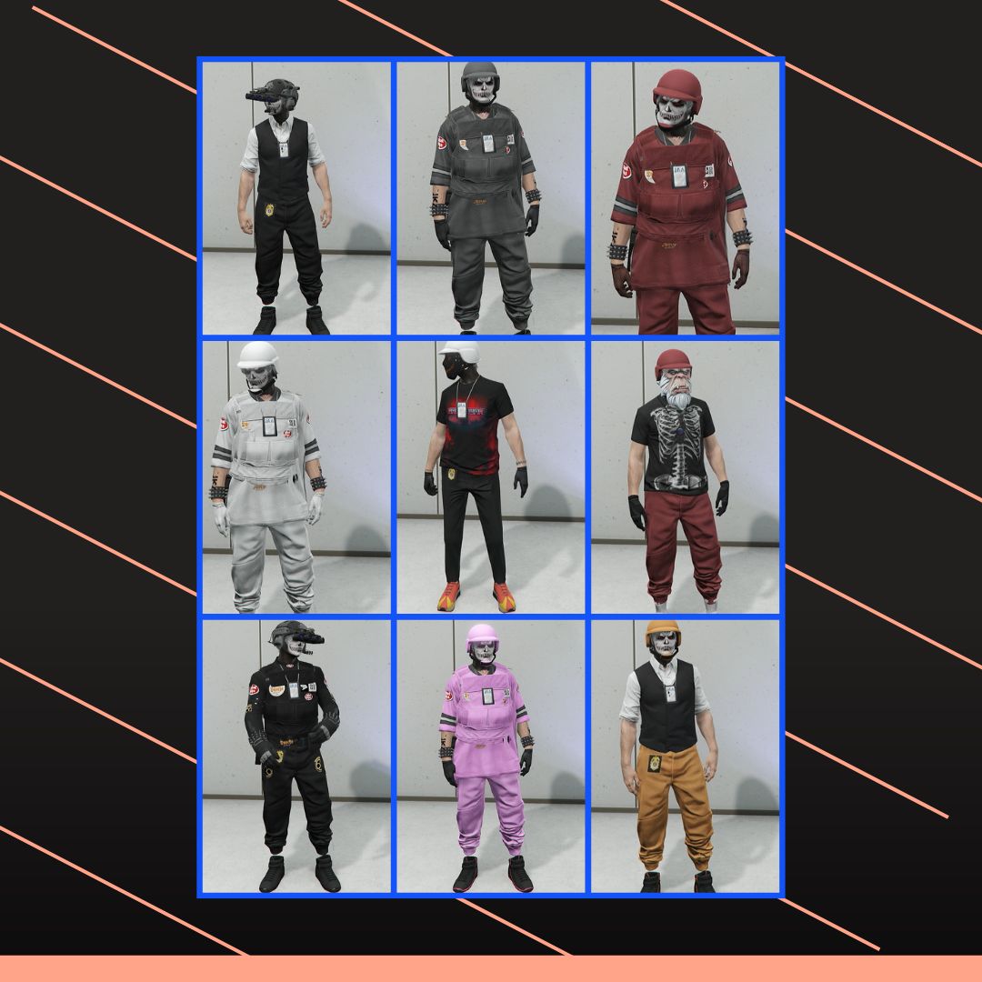 Conta GTA V PS5 TARTAN RED LVL 91 / 8 Milhões corridinha Full mod trajes mod