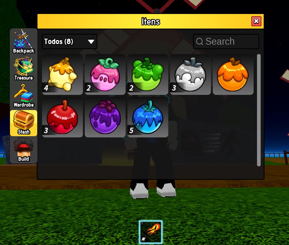 BLOX FRUITS - COMECE COM ESTILO - CONTA INICIAL - COM FRUTAS NO INVENTARIO - PRO