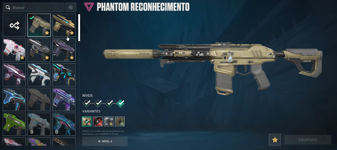 CONTA VALORANT - PLATINA - SKINS (2k GASTOS).