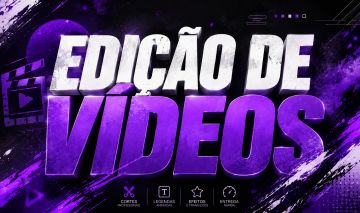 Edição de Vídeo Profissional (Preço fixo, sem orçamento)