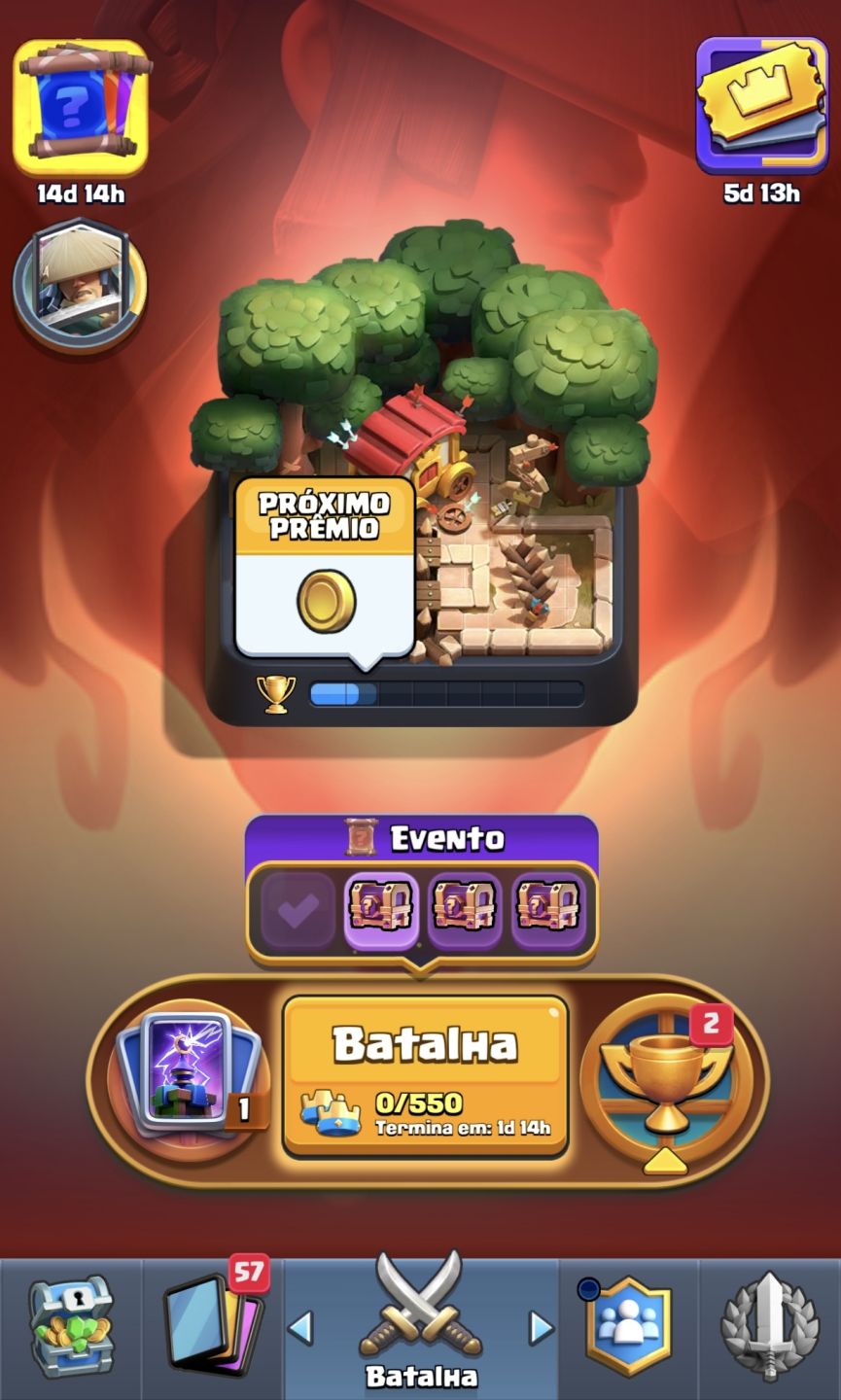 Conta Clash Royale Arena 26 Completa e Segura