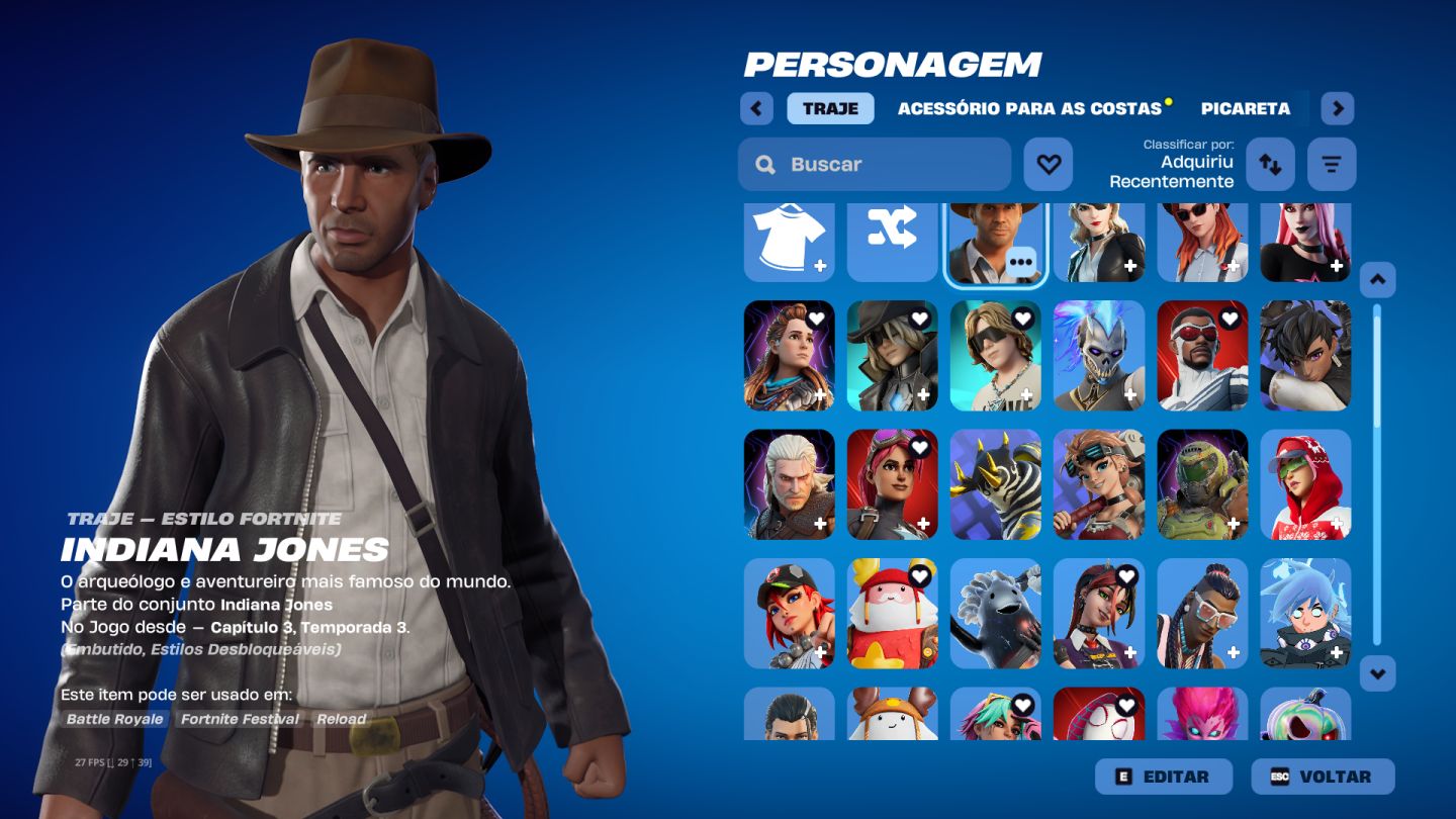 CONTA DE FORTNITE FULL ACESSO SKINS LENDARIAS