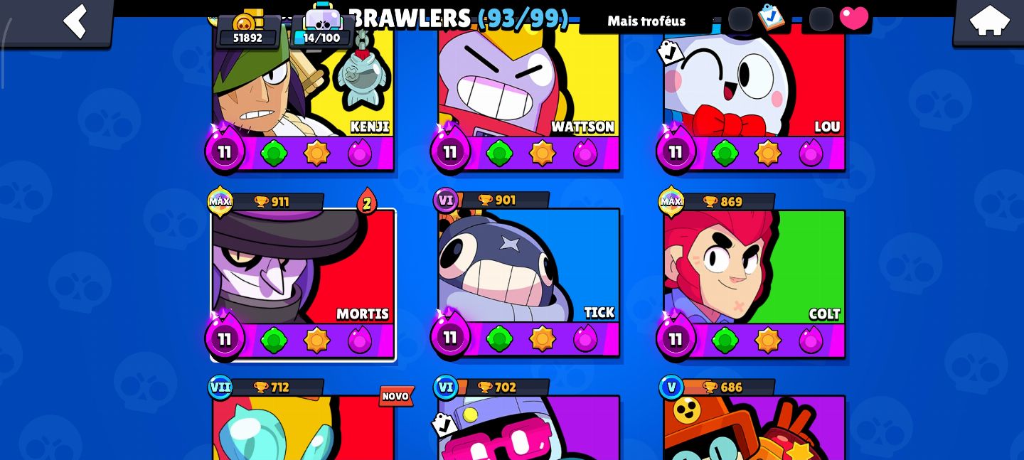 Conta de brawl 50k de troféus, MELHOR PREÇO DO SITE
