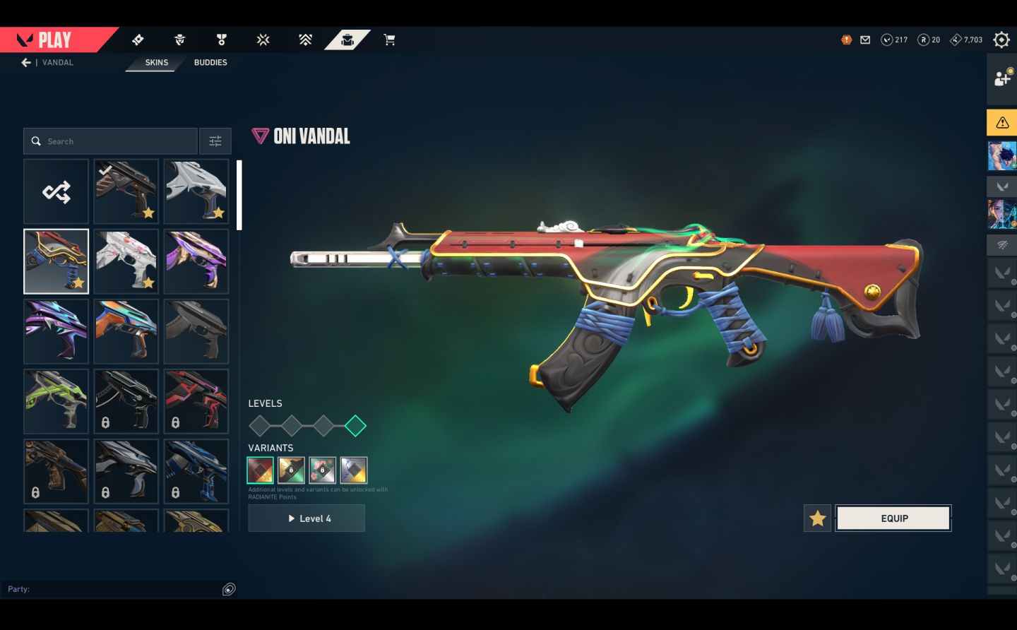 Conta Valorant Kuronami 2.0