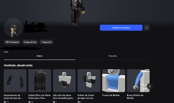 CONTA ROBLOX SERVER MM - SKIN MONTADA FEMININA [ 116 ROBUX DISPONÍVEIS] !!!