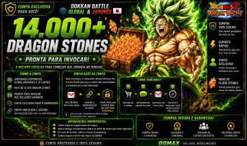 DOKKAN BATTLE GLOBAL E JP ANDROID | 14.000+ DRAGON STONES.