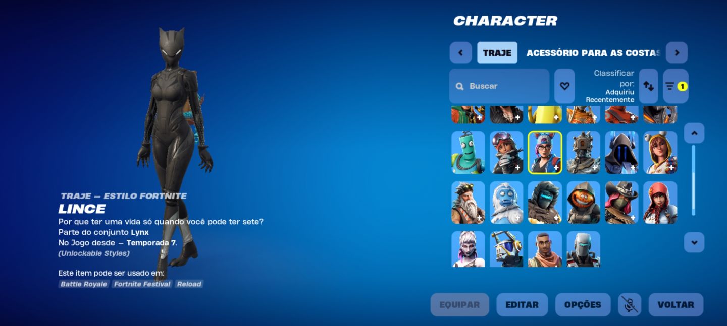 CONTA FORNITE OG | SKINS RARAS | ENTREGA AUTOMÁTICA