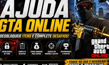 GTA Online (PS4) - DESBLOQUEIO DE ITENS E AJUDA EM DESAFIOS!