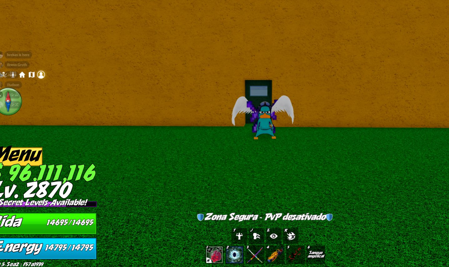 CONTA BLOX FRUITS TIER HIGH, MUITO UPADA!!!