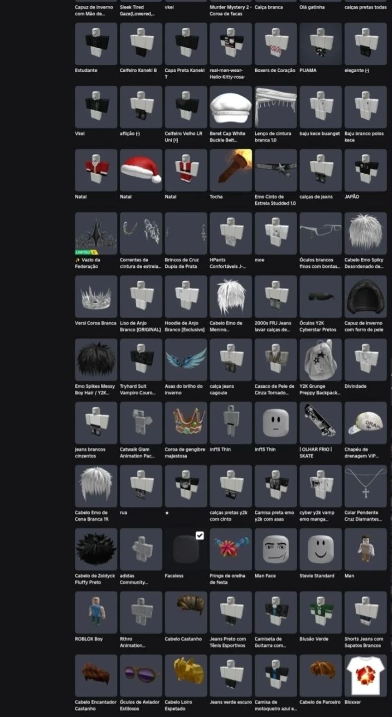Conta Roblox Masculina +27K Gastos Upada em Vários Jogos Preço Pra Sair Rapido
