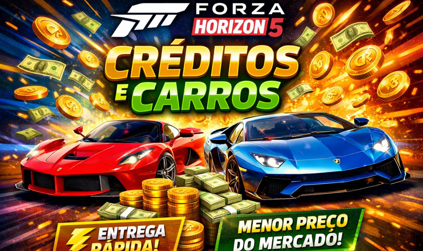 Créditos/Carros no Forza Horizon 5! PC PS5 XBOX