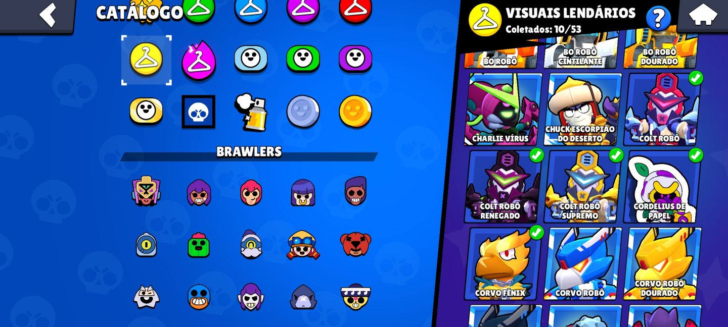 Conta de brawl stars com mais de 97mil troféus