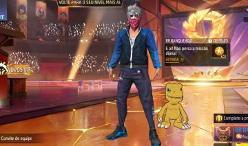 Conta de Free Fire com itens raros.