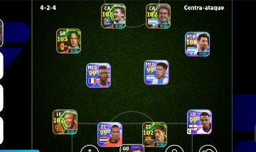Conta Efootball Força 3083 com Totti