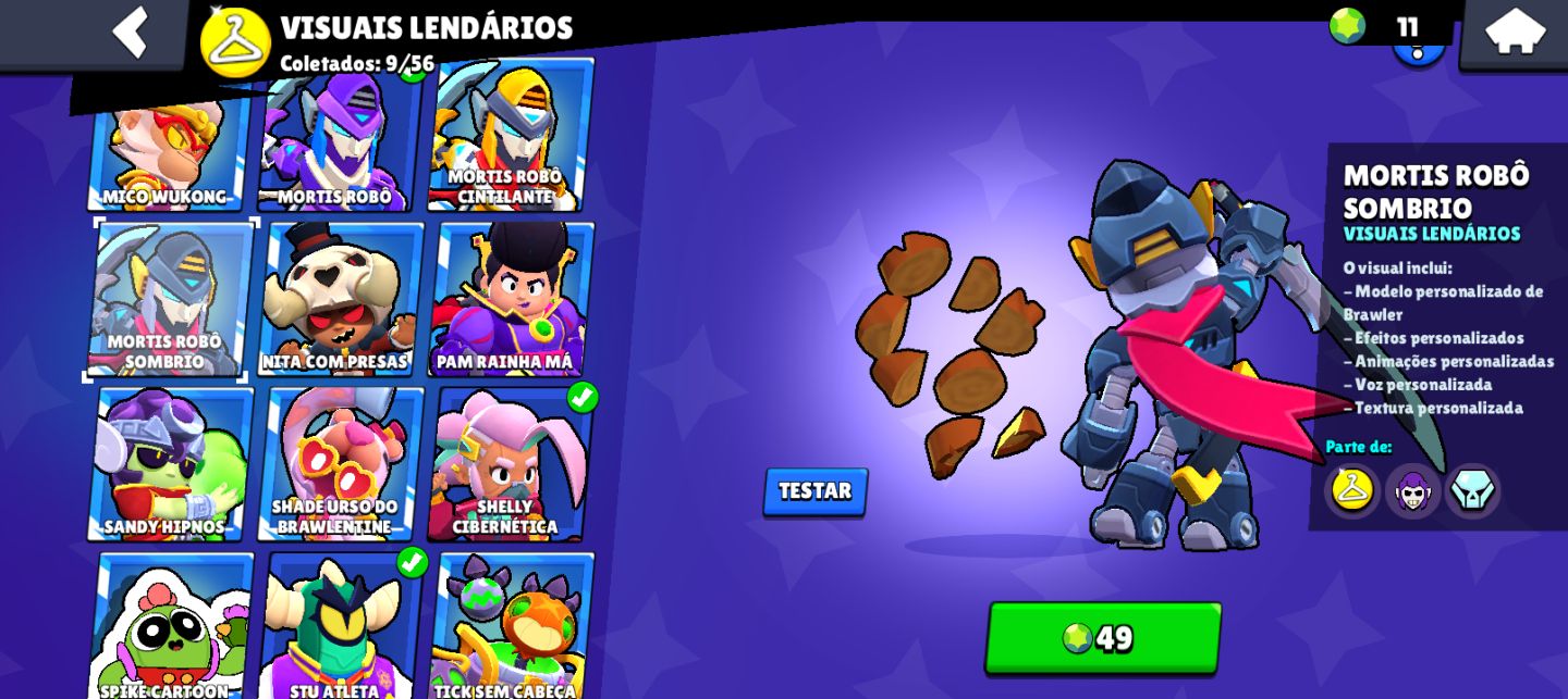 CONTA DE BRAWL STARS
