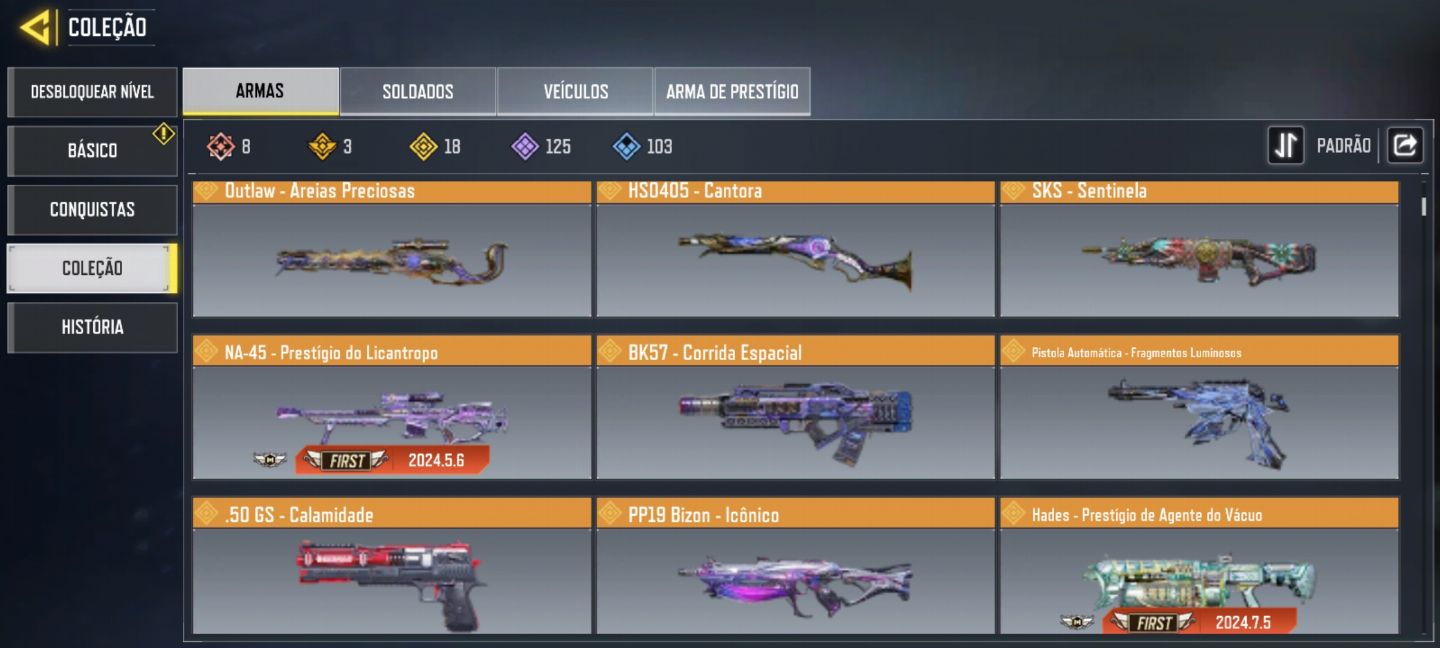 Conta Call of Duty Mobile Topp